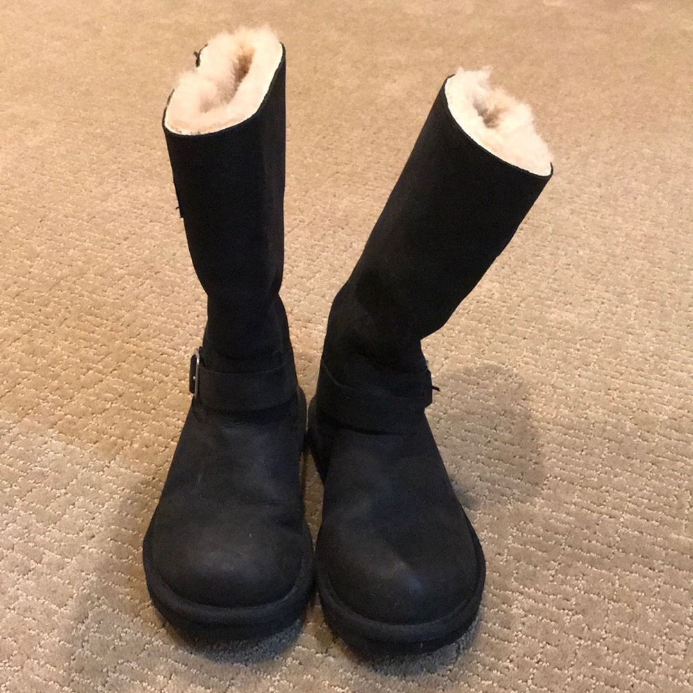 Ugg black winter boots